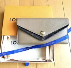 美品 ルイ・ヴィトン 長財布 LOUIS VUITTON ロゴ 正規品