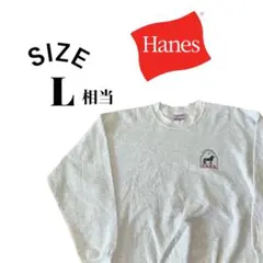 Hanes HEAVYWEIGHT 両面プリント スウェット ボックス