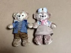 ダッフィー & シェリーメイ ぬいぐるみセット