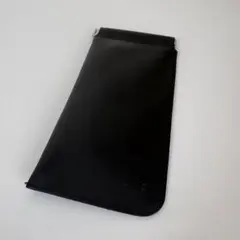 JINS ブラックレザー メガネケース