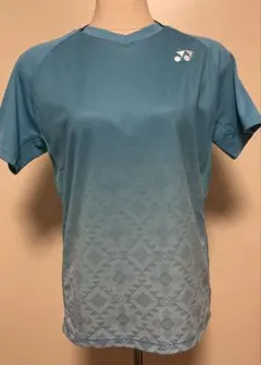 YONEX ヨネックス Tシャツ Vネック ブルー メンズS 美品　テニス・バドのサムネイル