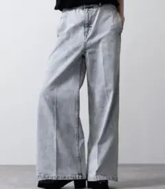 【CLEL】Vintage Design Flare Denim Pants
