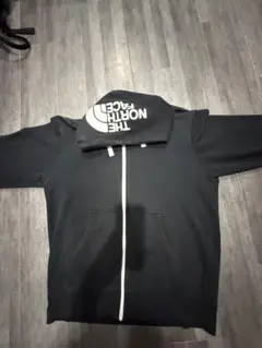 The North Face ブラック フルジップパーカー