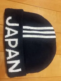 アシックス TEAM JAPAN 公式ニット帽 ミラノ五輪 - メルカリ