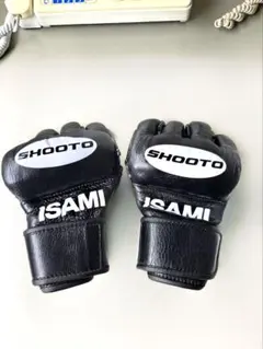 ISAMI BOXER ブラック ボクシンググローブ - メルカリ