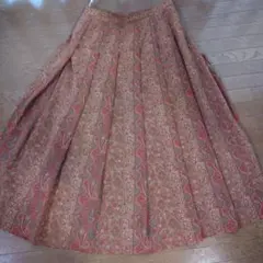 DAKS フレアスカート 70-95 ピンク系