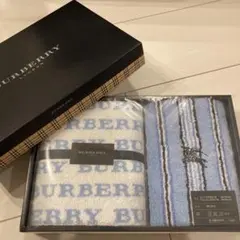新品　未使用　BURBERRYバーバリー タオルセット　レア