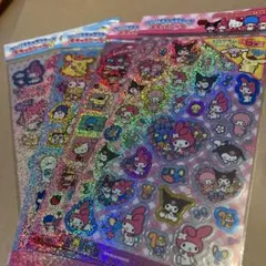 サンリオキャラクターズ キラッとシール　4種