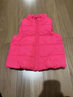 GAP ダウンベスト 100cm ピンク