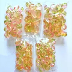 アクリルビーズ　5セット