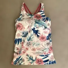 ヨガ　ジム　トレーニングウェア　花柄