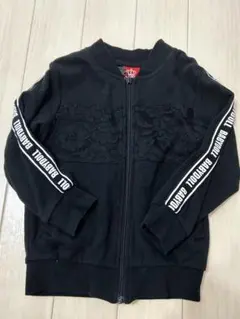 黒 レース　ジャケット　ベビードール　羽織　パーカー　フードなし