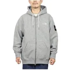 THE NORTH FACE スクエアロゴフルジップ スウェット Lサイズ