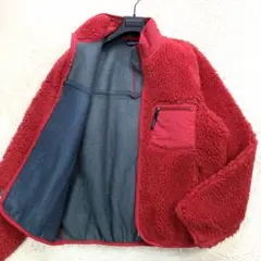 00年 パタゴニア USA製 クラシックレトロカーディガン Mサイズ 赤