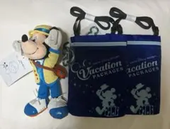 東京ディズニーリゾート　バケーションパッケージ限定ぬいぐるみ&ポシェット2個