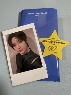 txt ACT:TOMRROW インスタントフォトカードver.2 ボムギュ