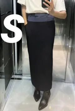 ZARA コンビウエスト　ペンシルスカート　S