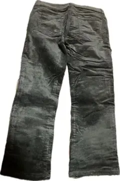 ユニクロ　黒 コーデュロイ スキニーパンツ