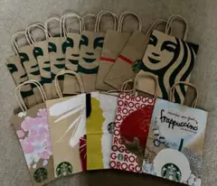 スターバックス ショッピングバッグ 14枚セット+5枚追加しました！