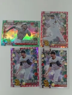 Topps Holiday パドレス 4枚セット タティスJr マチャド キング