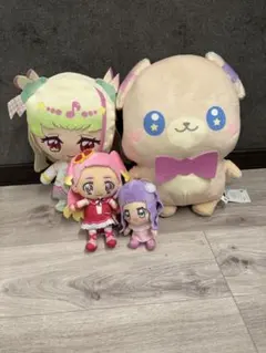 プリキュア　キャラクターぬいぐるみ　4点のサムネイル