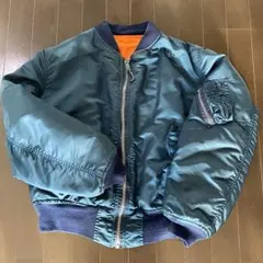 希少　90s ALPHA MA-1 フライトジャケット USA製　アルファ　美品