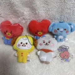 K-POP BT21 ぬいぐるみ 5体セット