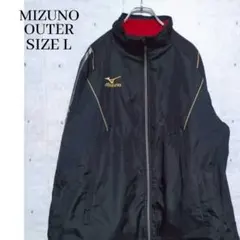 MIZUNO ウィンドブレーカー ジャケット ブレスサーモ ブラック L