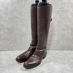 SARTORE サルトル ジョッキーブーツ バックベルト ブラウン 36のサムネイル