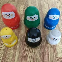 こどもちゃれんじ　ぷち　いろりん　マトリョーシカ　６個セット　しまじろう