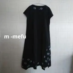 センソユニコ m.mefu☆ ブラックドットワンピース美品 - メルカリ