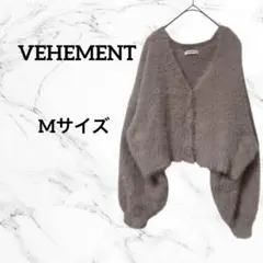 VEHEMENT 冬服　ファー　セーター　ピンク　M 丈短め　長袖