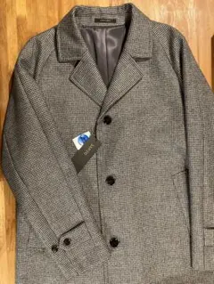 SANYO COAT ウールシングルテラードコート