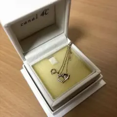 canal 4℃ ハートモチーフ ネックレス