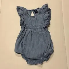 babyGAP デニムロンパース 12-18months