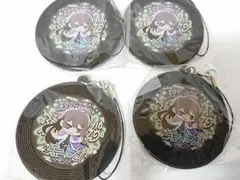 ヒプノシスマイク　レコード風ミニストラップ　4枚セット　神宮寺寂雷