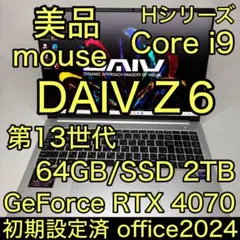 美品 使用極少 DAIV Z4 第13世代 i7 32GB 1TB 14インチ - メルカリ
