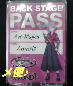 バンドリ! にゃむ アモーリス メタルカード　ラウンドワン　ROUND1