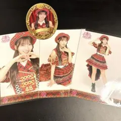 工藤華純 AKB48 メンバーリクエスト 憧れの衣装 生写真 3種コンプ