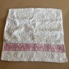 GIVENCHY タオルハンカチ ホワイト ピンクのサムネイル