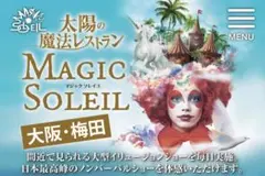 太陽の魔法レストラン MAGIC SOLEIL 特別招待券
