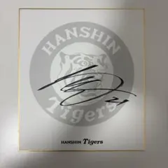 阪神タイガース 1996年 寄せ書きサイン色紙 - メルカリ