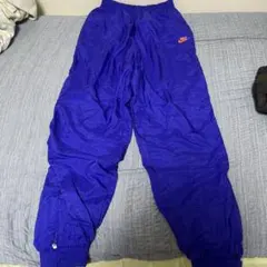 NIKE ナイロンパンツ ブルー
