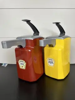 【HEINZ】ハインツ ケチャップ マスタード ディスペンサー HEINZ】ハインツ ケチャップ マスタード ディスペンサー - メルカリ