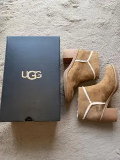 UGG ブラウン アンクルブーツ