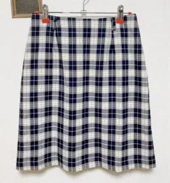 未着用 Honeys ミニタイトスカート チェック柄 紺色 Mサイズ COLZA