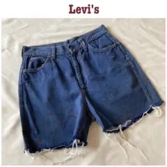 70s ビンテージ リーバイス BIG E デニム ショートパンツ TALON