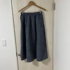 無印良品リネンロングスカートサイズS used