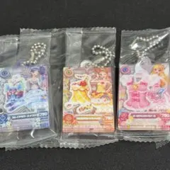 アイカツ ガチャガチャ だれでもアイドル活動アクリルチャーム3 いちご　あおい