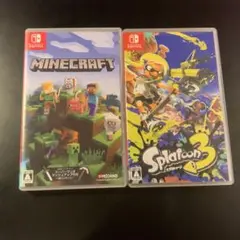 Minecraft & Splatoon パッケージだけ